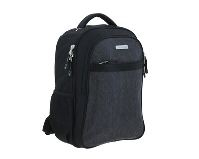 Foto 6 | Mochila Grande Chenson Pro Para Hombre Heri Negro Con Porta Laptop De Hasta 15''.