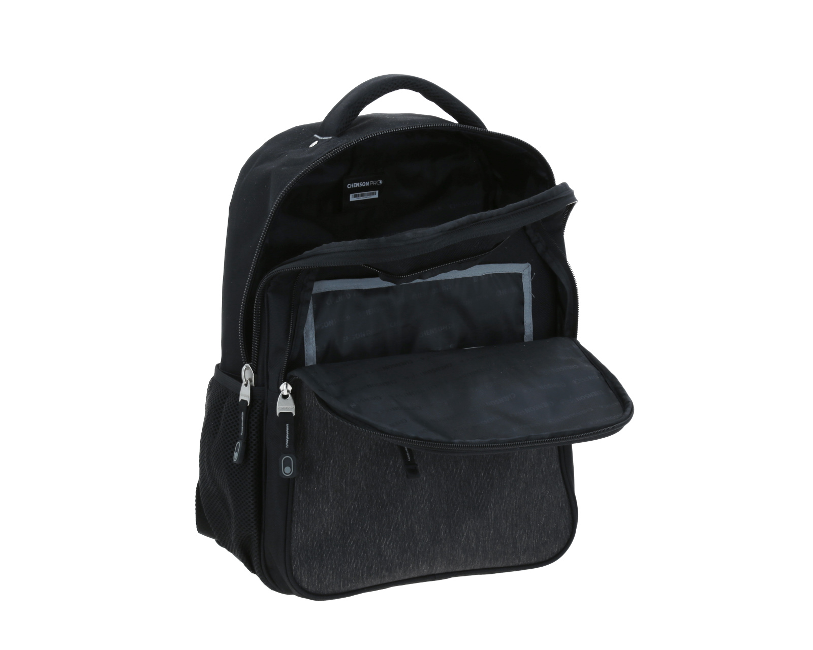 Foto 8 pulgar | Mochila  Grande Chenson Pro Para Hombre Heri Negro Con Porta Laptop De Hasta 15''.