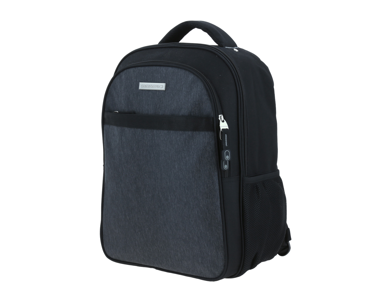 Foto 3 pulgar | Mochila  Grande Chenson Pro Para Hombre Heri Gris Con Porta Laptop De Hasta 15''.