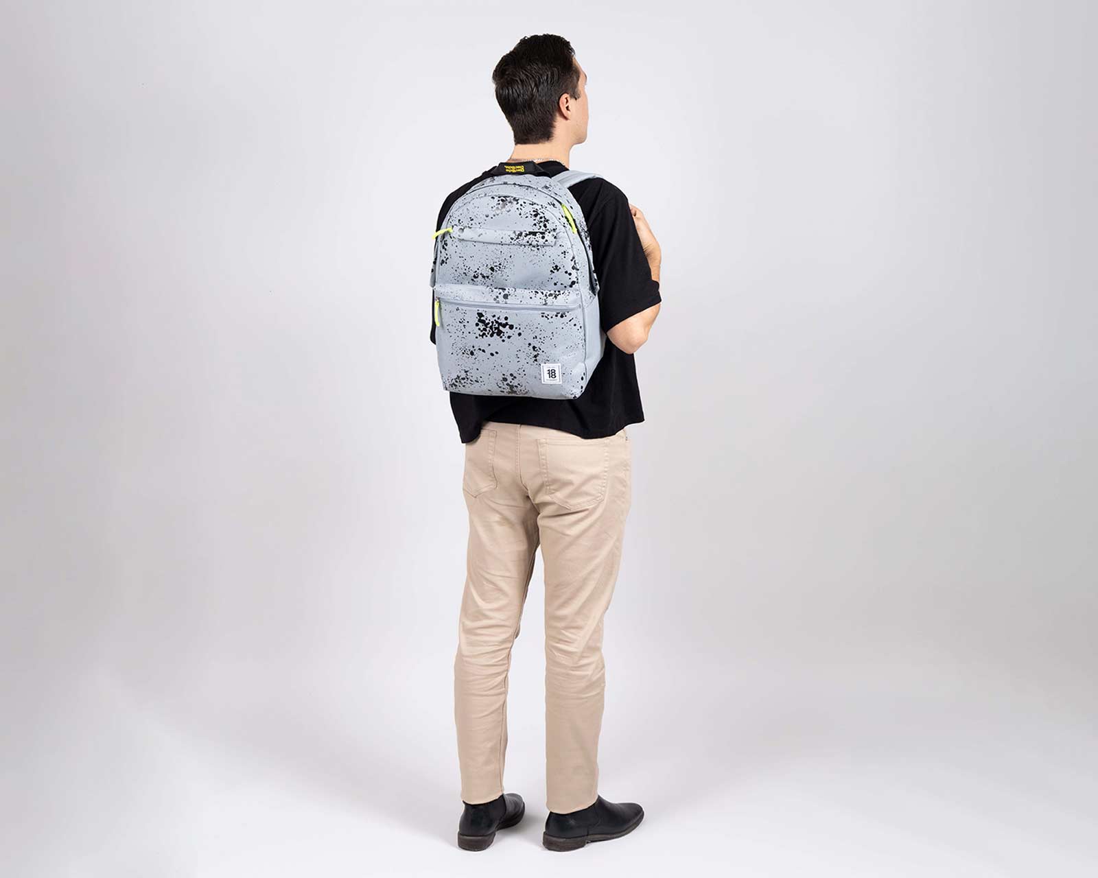 Foto 8 | Mochila Grande 1818 Unisex Colors24 Gris