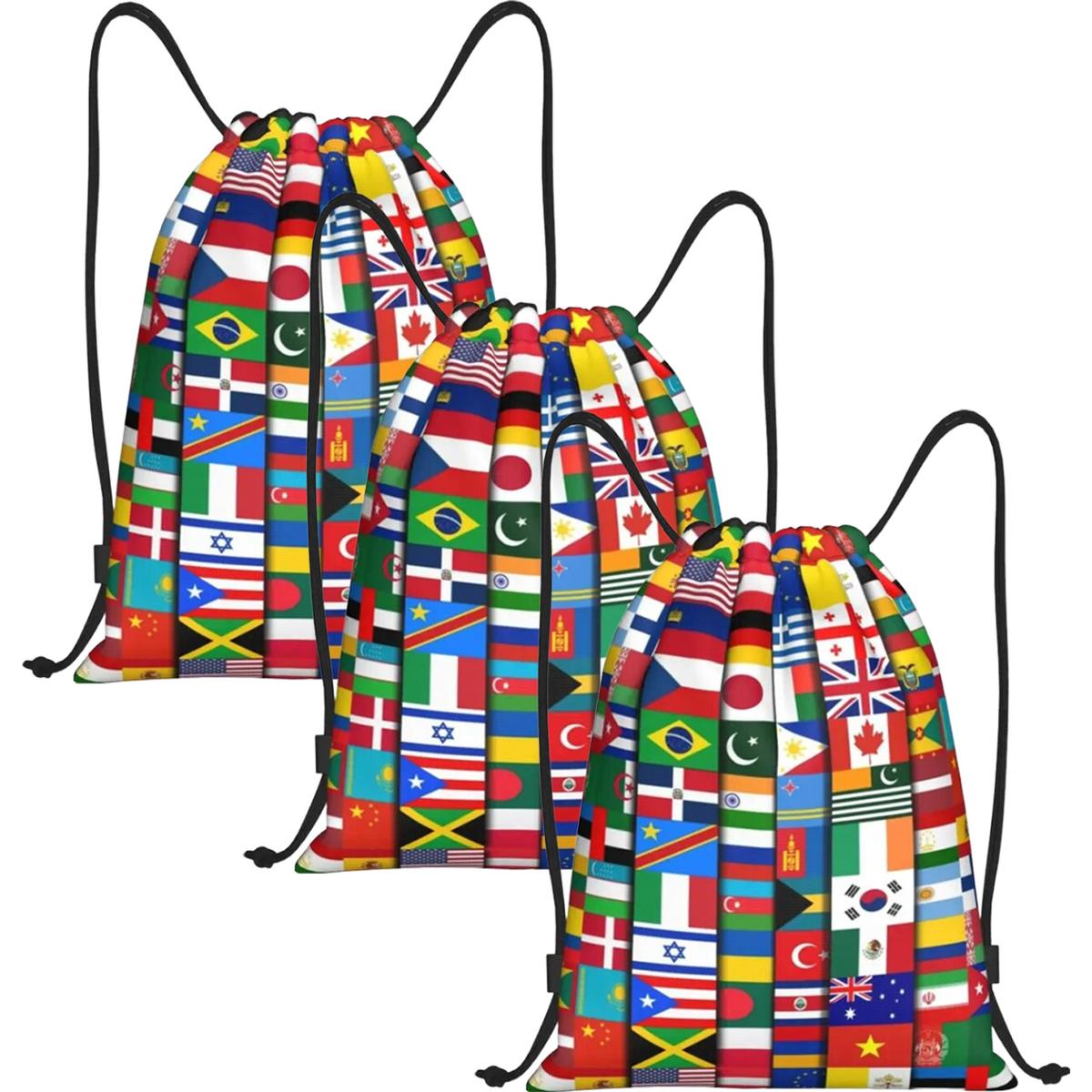 Mochila Deportiva Multicultural Mxfmc-003 Aerox Multicolor 3 Piezas