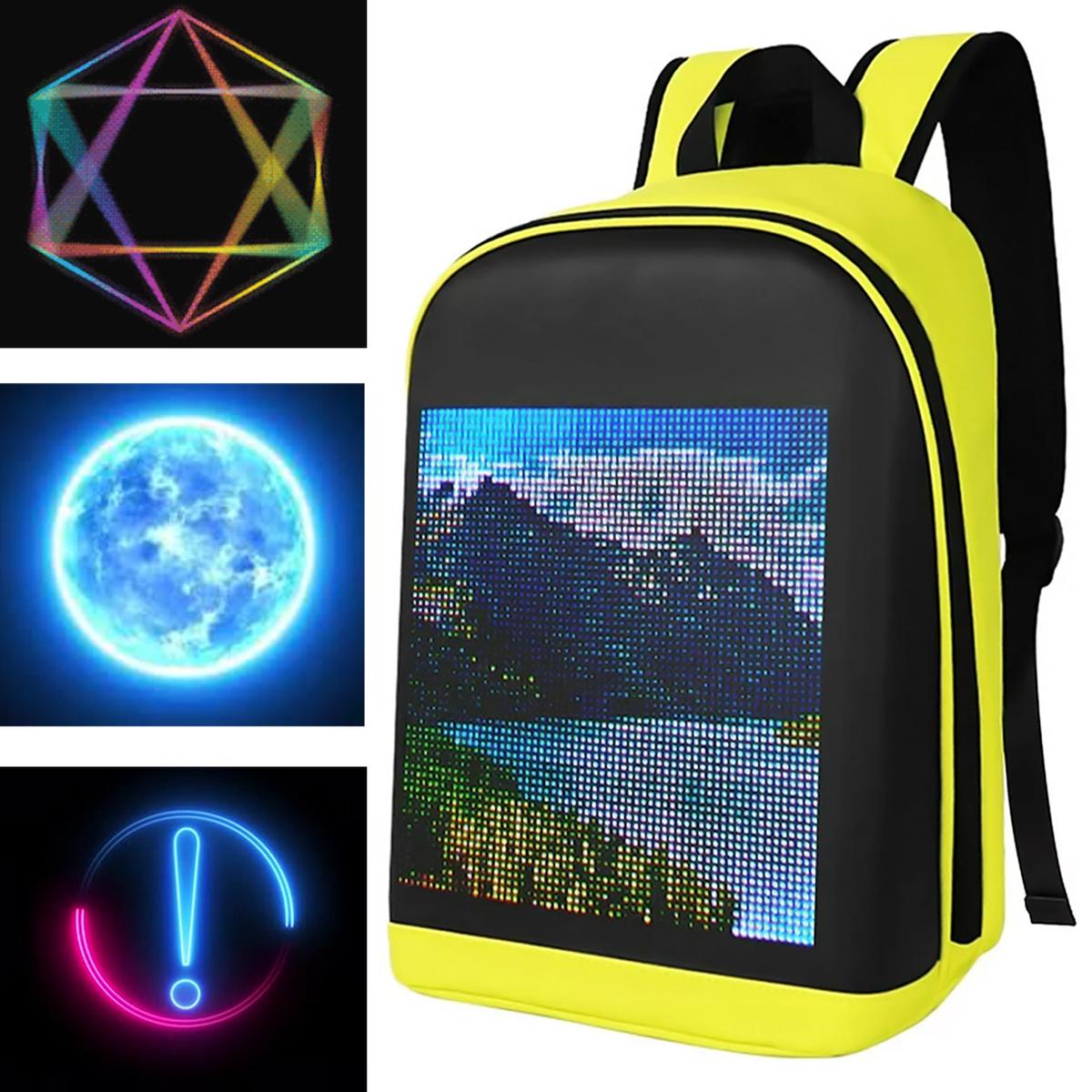 Foto 3 | Mochila Personalizable  Mxpyw-002 Aerox Negro Y Amarillo 2 Pzas