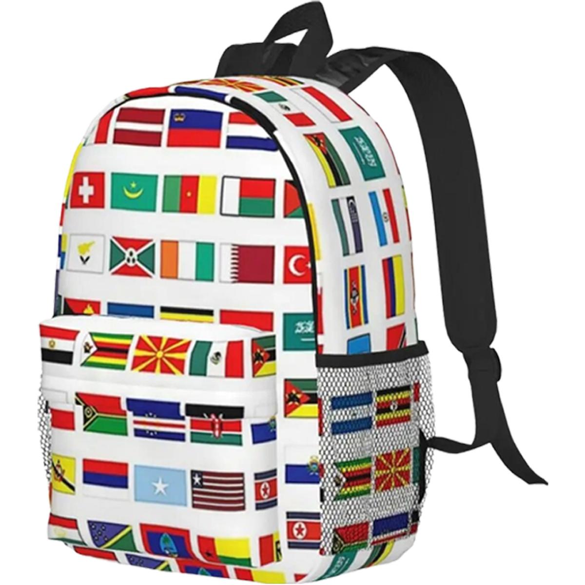 Mochila De Banderas Mxfmb-001 Aerox Multicolor 1 Pieza