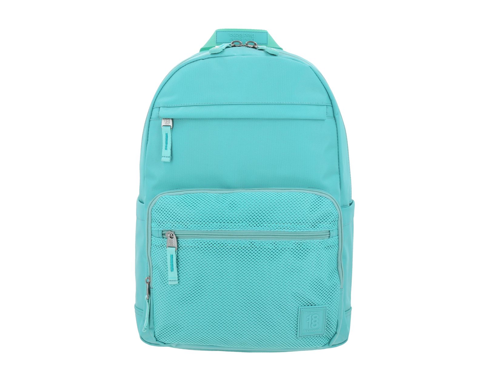 Mochila Grande 1818 Softy Unisex Turquesa con Porta Laptop de Hasta 15''