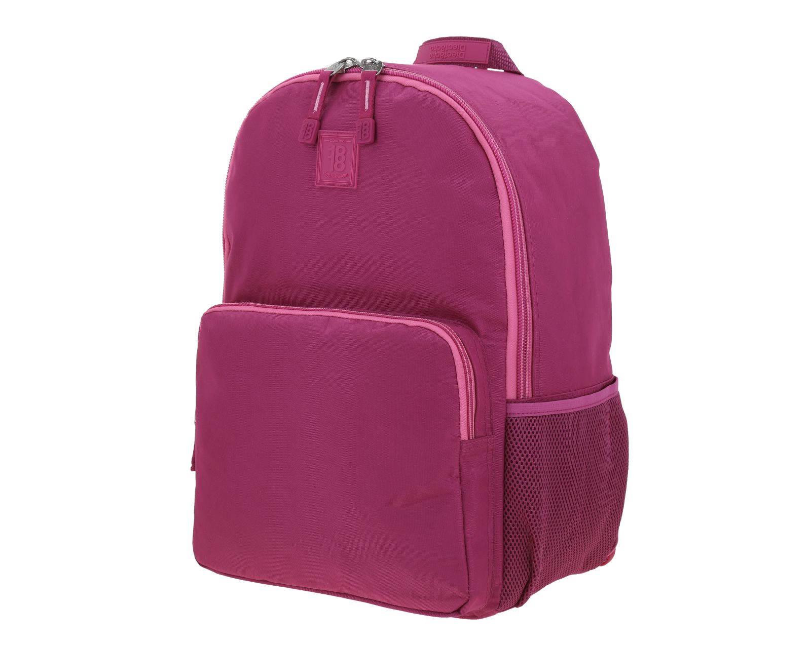 Foto 3 pulgar | Mochila Grande 1818 Port Unisex color Fucsia con Porta Laptop de Hasta 15"