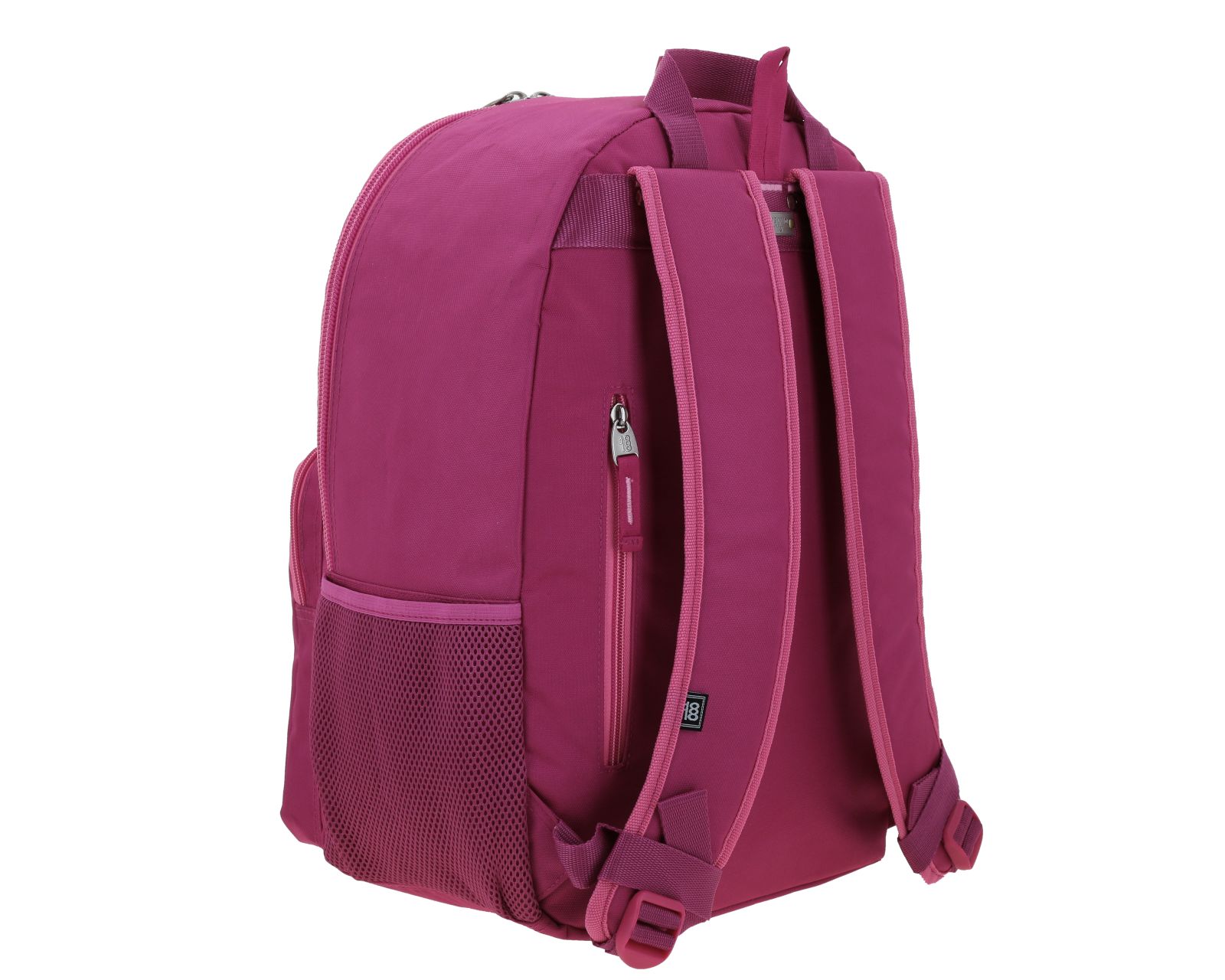 Foto 4 pulgar | Mochila Grande 1818 Port Unisex color Fucsia con Porta Laptop de Hasta 15"