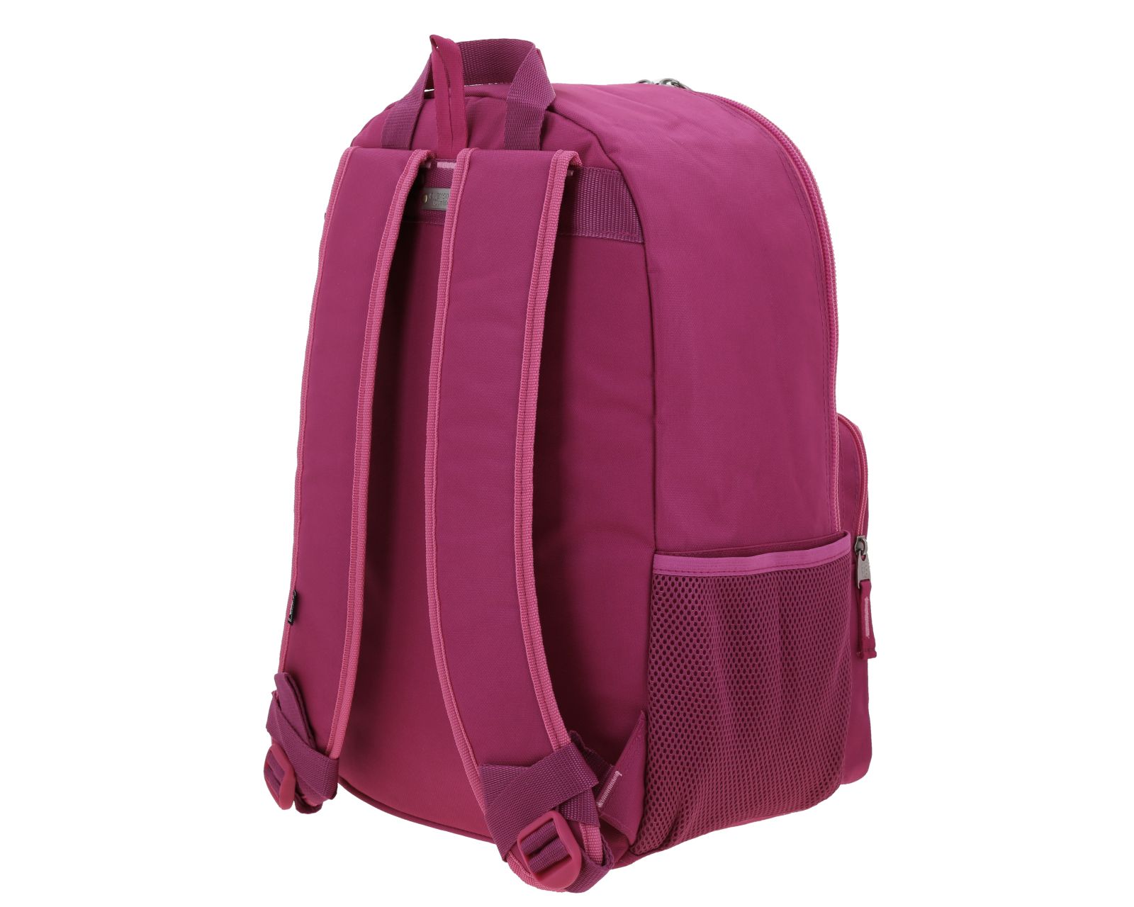 Foto 6 pulgar | Mochila Grande 1818 Port Unisex color Fucsia con Porta Laptop de Hasta 15"