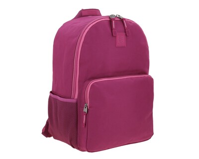 Foto 6 | Mochila Grande 1818 Port Unisex color Fucsia con Porta Laptop de Hasta 15"