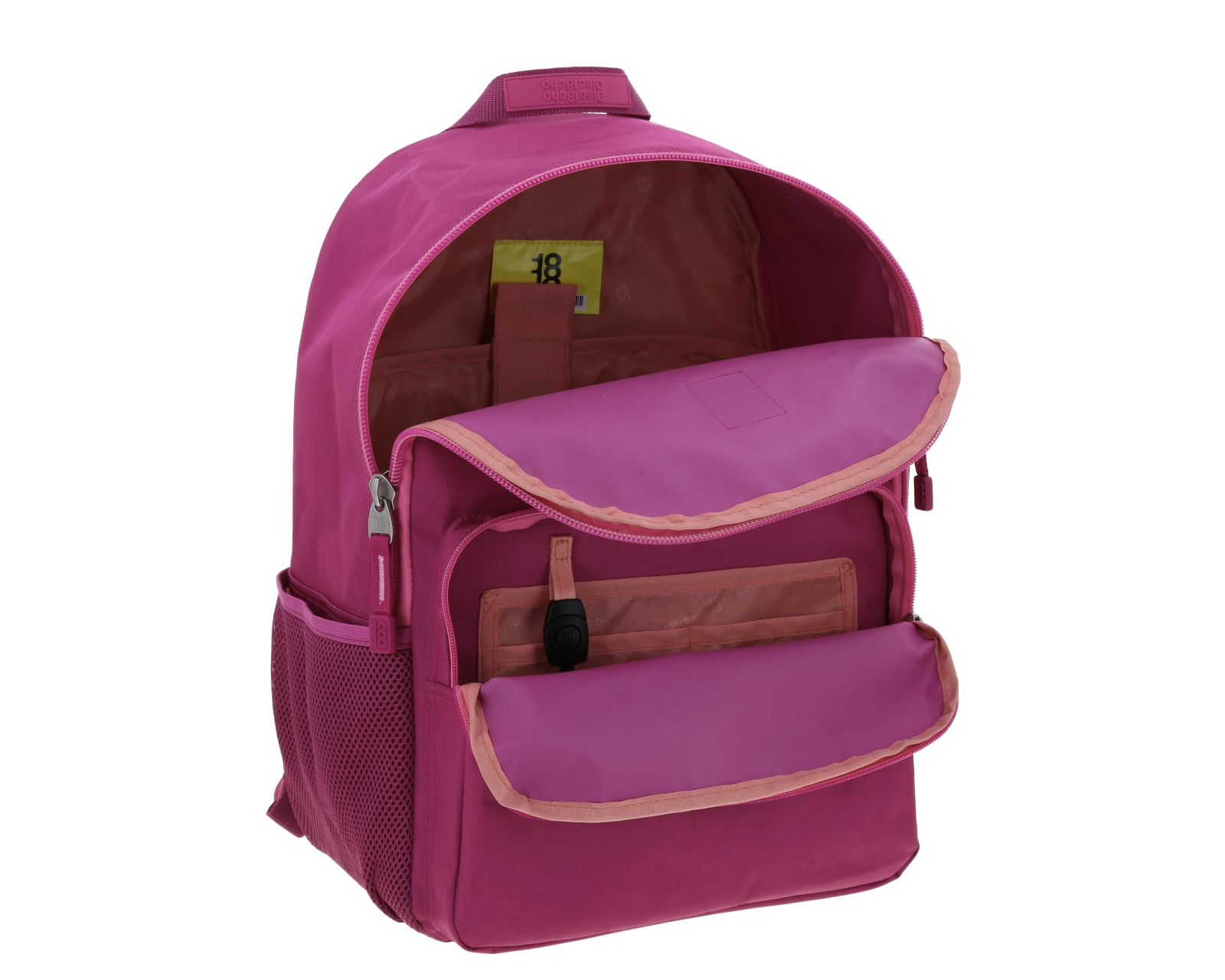 Foto 8 pulgar | Mochila Grande 1818 Port Unisex color Fucsia con Porta Laptop de Hasta 15"