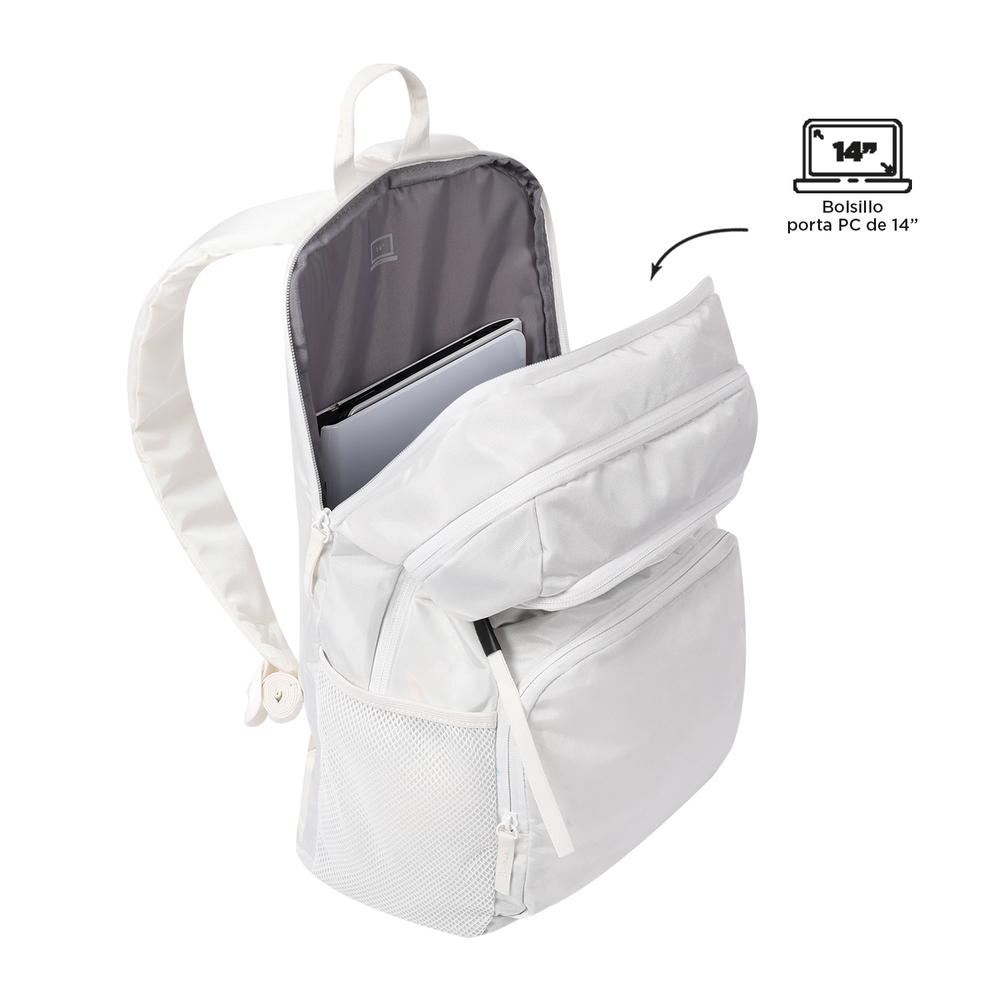 Foto 5 pulgar | Mochila Totto Cloud 23200-b04 Beige Beige