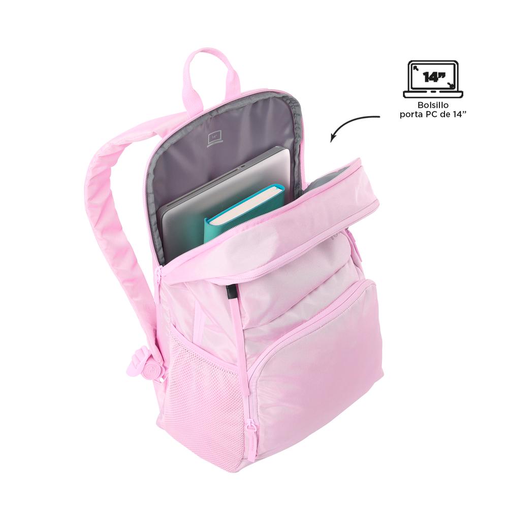 Foto 4 | Mochila Totto Cloud 23200-p2x Rosa Rosa