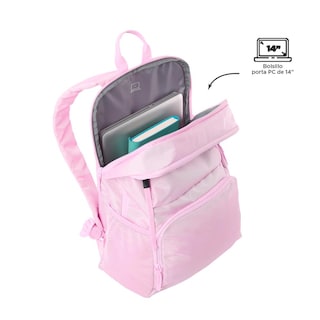 Foto 4 | Mochila Totto Cloud 23200-p2x Rosa Rosa