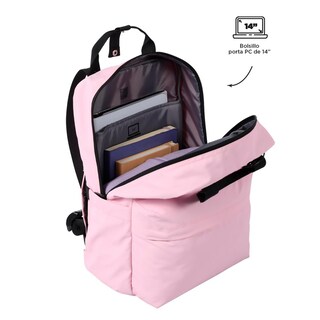 Foto 4 | Mochila Totto Billy 23200-p2x Rosa Rosa