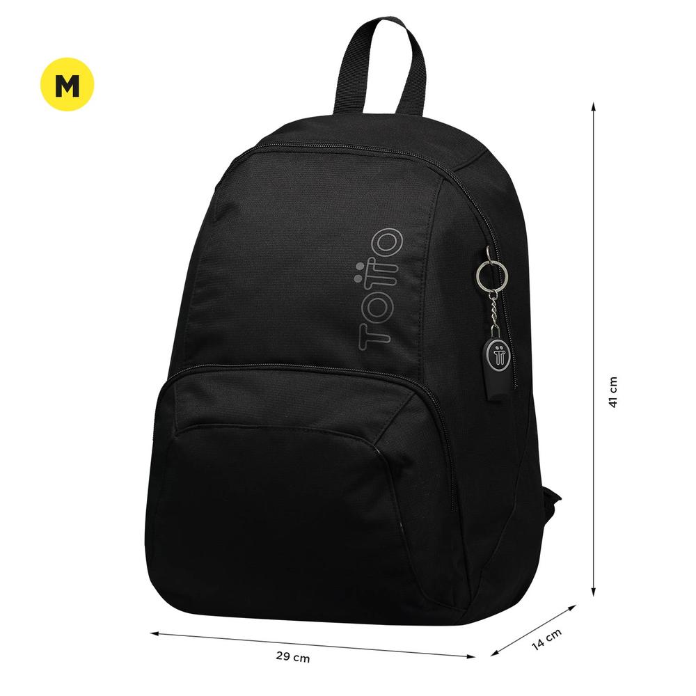 Foto 3 pulgar | Mochila Totto Gammatto 2120n-n01 Negro Negro