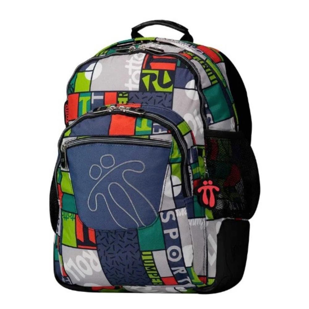 Foto 3 pulgar | Mochila Totto Rayol 1910n-8l9 Gris Multicolor