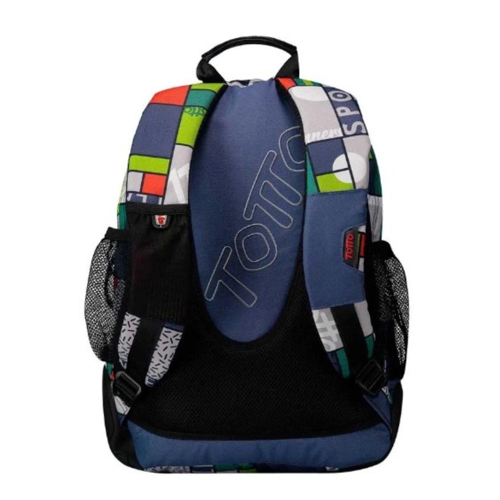 Foto 4 pulgar | Mochila Totto Rayol 1910n-8l9 Gris Multicolor