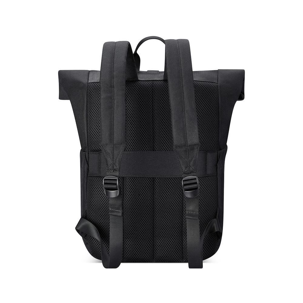 Foto 5 pulgar | Mochila Delsey Citypak Rolltop Portalaptop 15.6'' Negra