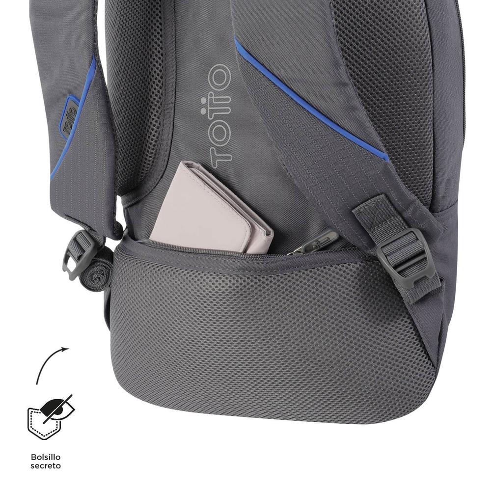 Foto 6 | Mochila Totto Arvar 2310g-g98 Gris Gris