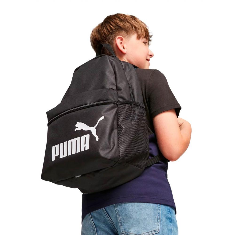 Foto 4 pulgar | Mochila Puma Phase Small Negra 07994301