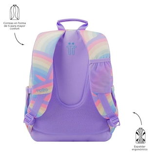 Foto 3 | Mochila Totto Acuarela 23100-3qs Morado Purpura