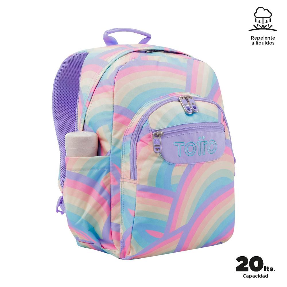 Foto 4 | Mochila Totto Acuarela 23100-3qs Morado Purpura