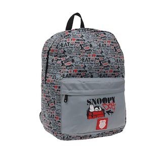 Foto 3 | Mochila K-swiss Snoopy Graffiti 2 Gris