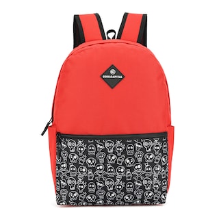 Foto 1 | Mochila Cool Capital para Laptop Lite Skulls 15.6'' Color Rojo