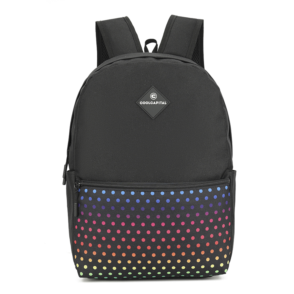 Foto 2 pulgar | Mochila para Laptop Lite Dots 15.6''coolcapital Negro