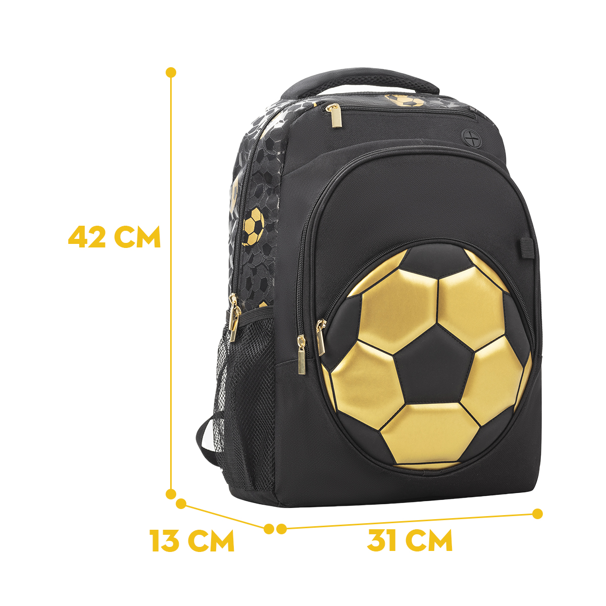 Foto 5 | Mochila Escolar Niño Mima2 Golden Fútbol Elite