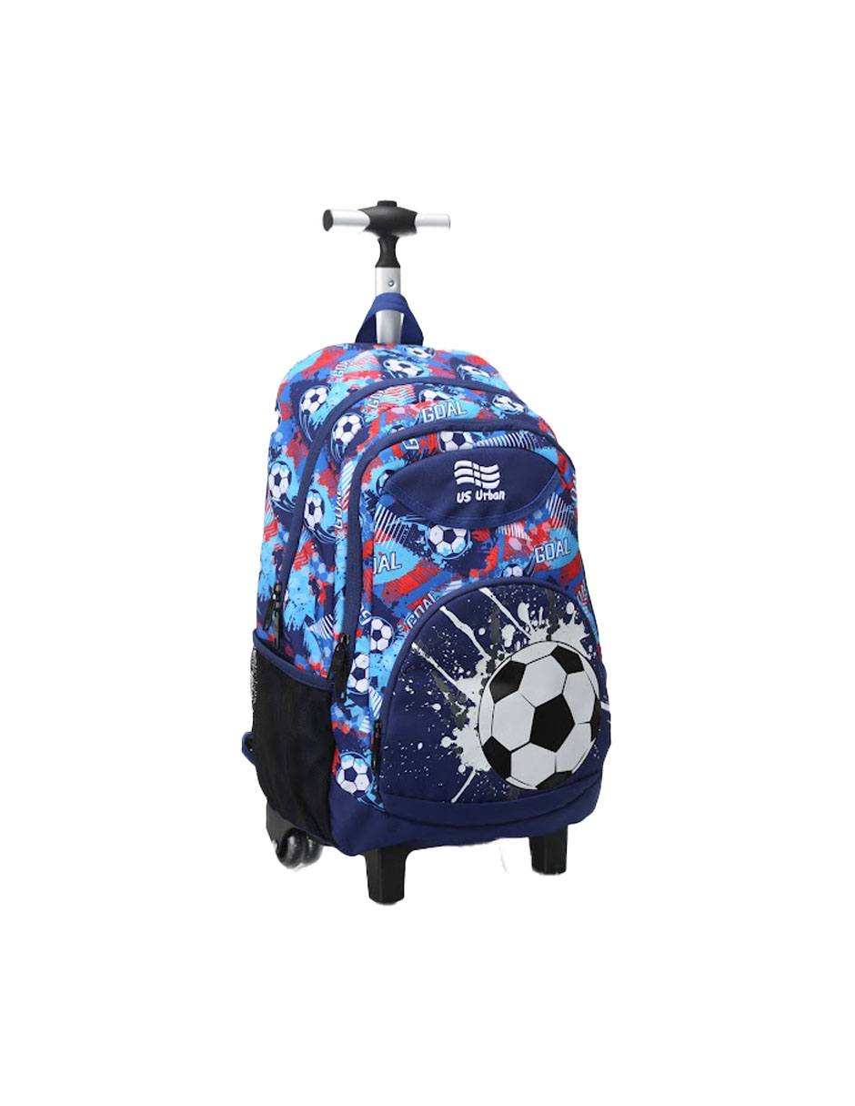 Foto 4 pulgar | Set 3 Mochila Escolar Carrito Con Lonchera Y Lapicera Niño
