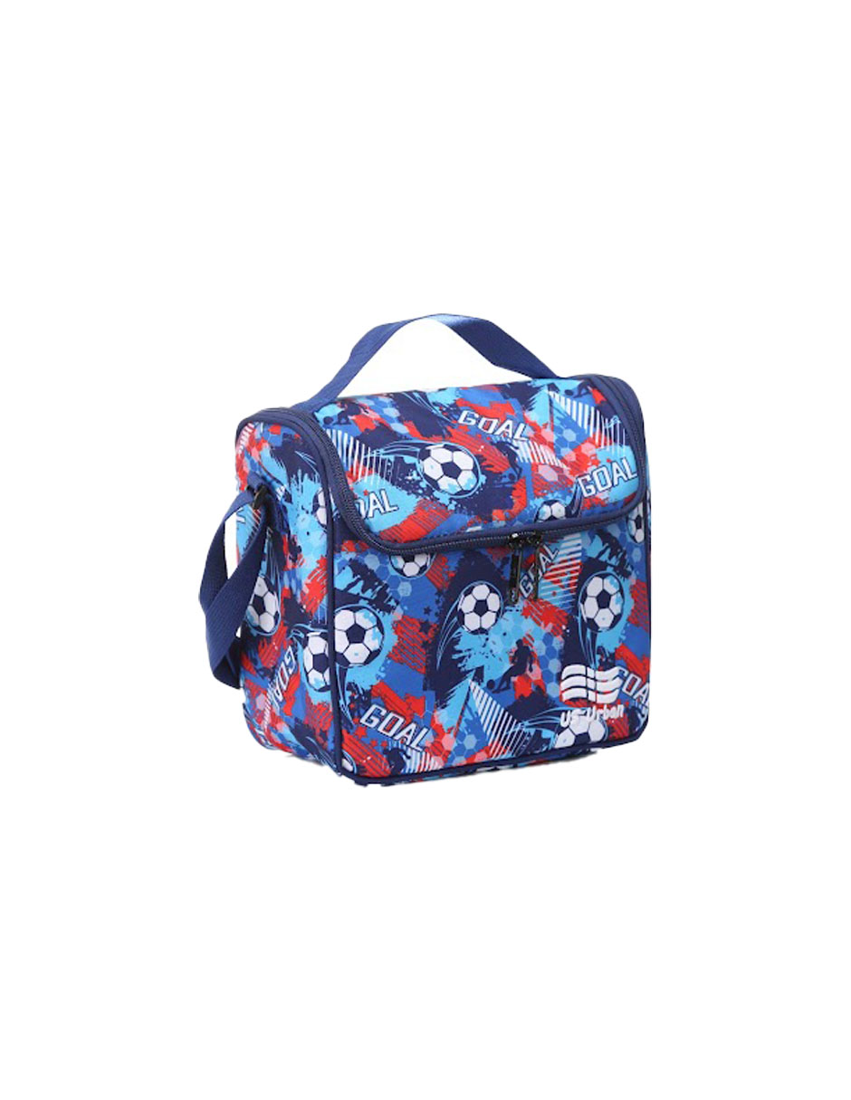 Foto 6 | Set 3 Mochila Escolar Carrito Con Lonchera Y Lapicera Niño