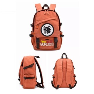 Foto 2 | Dragon Ball Anime Canvas Backpack De Alta Calidad Naranja