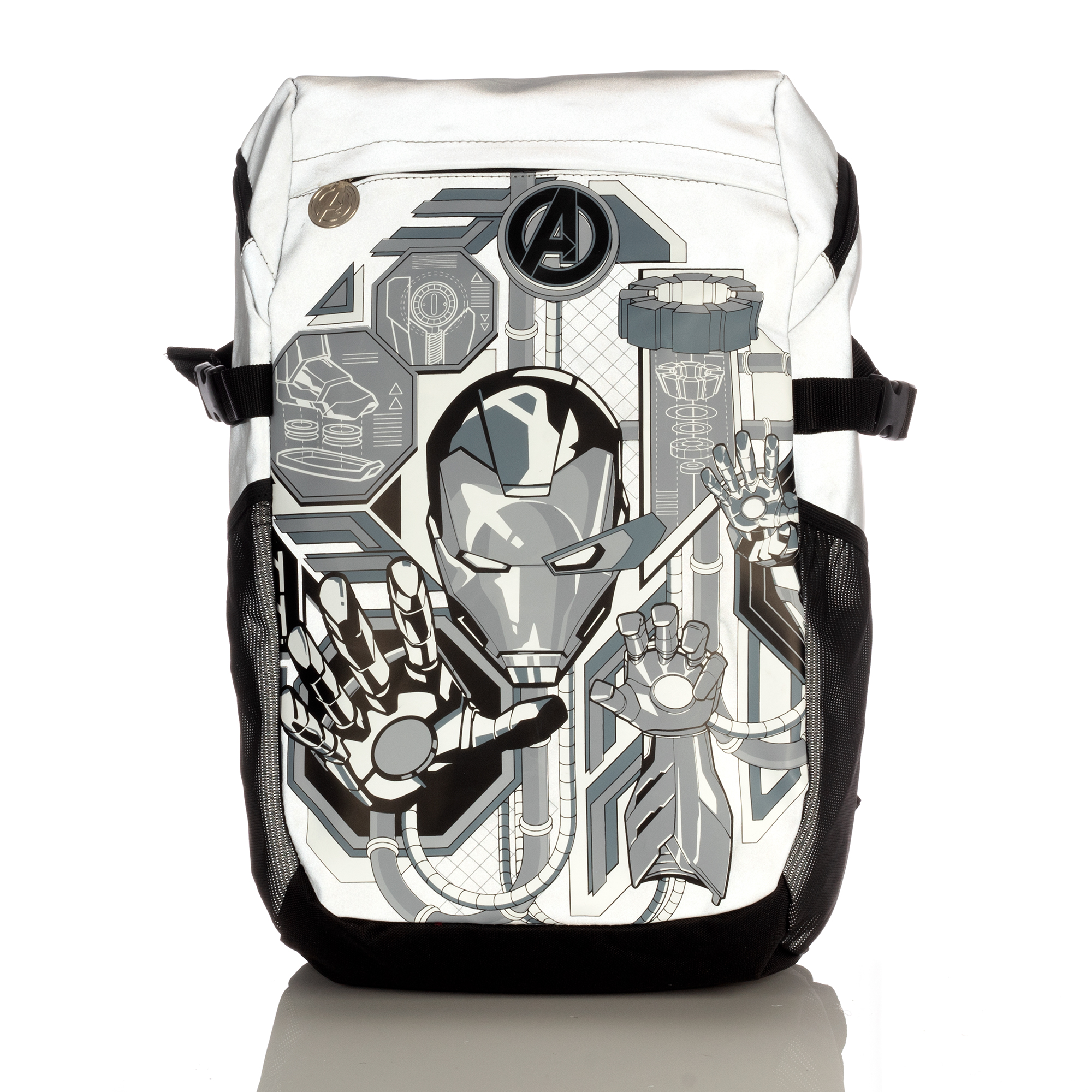 Foto 2 pulgar | Mochila Marvel Iron Man Oficial