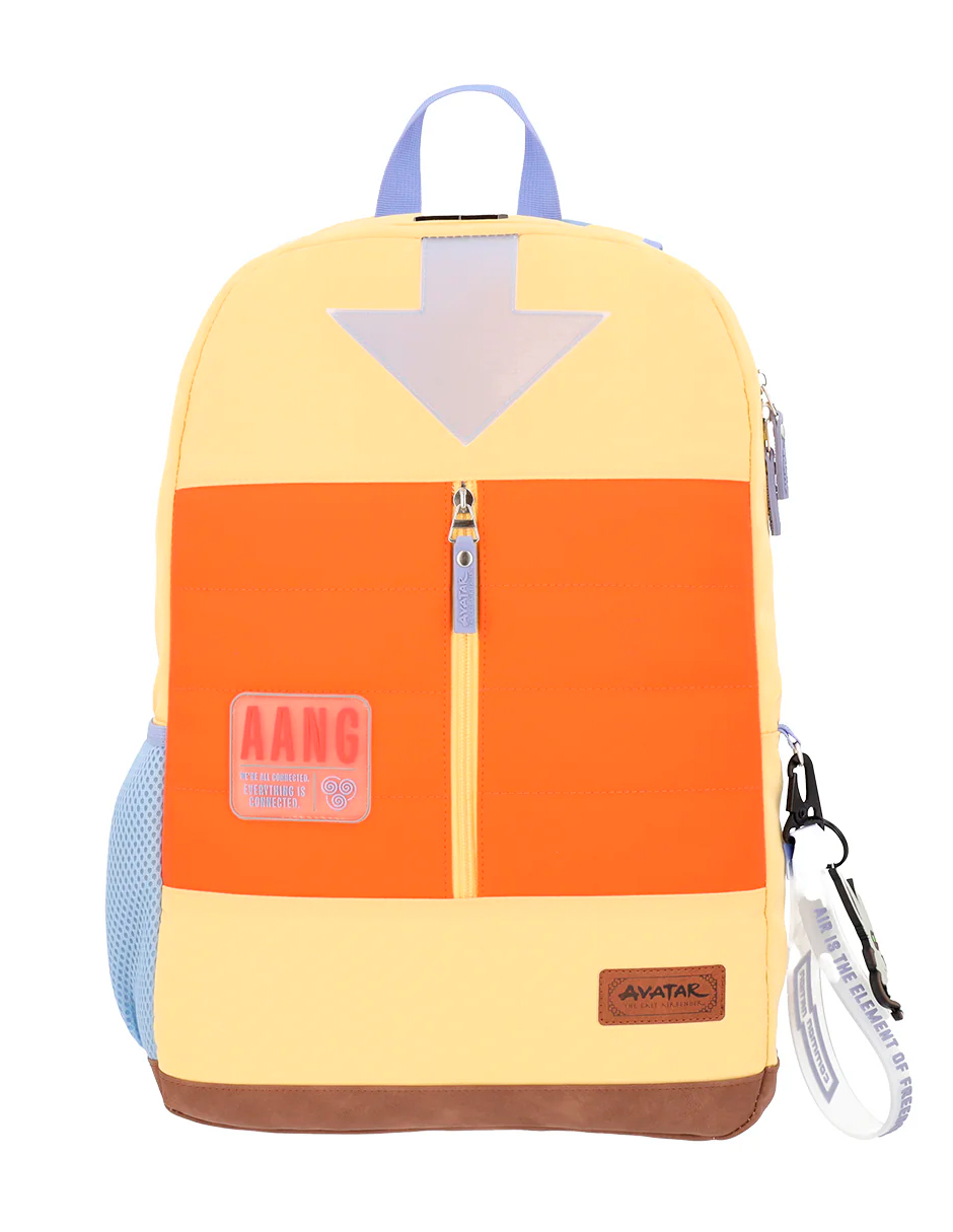 Mochila Avatar La Leyenda De Aang Flecha Fluorescente Edición Limitada Beige