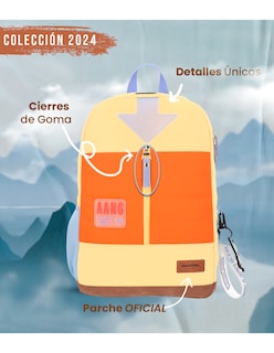 Foto 5 | Mochila Avatar La Leyenda De Aang Flecha Fluorescente Edición Limitada Beige