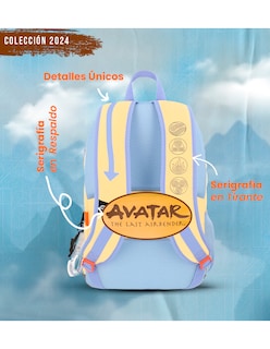 Foto 6 | Mochila Avatar La Leyenda De Aang Flecha Fluorescente Edición Limitada Beige