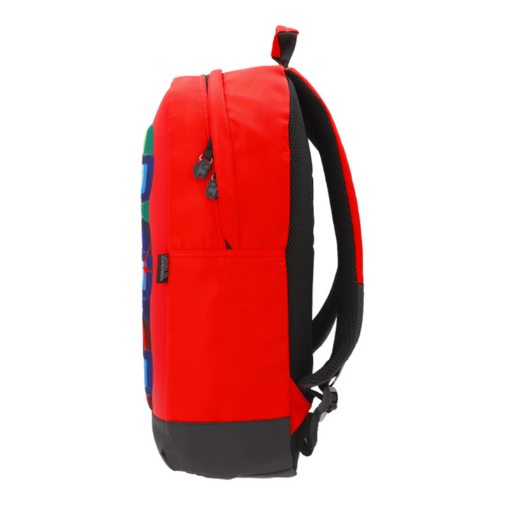 Foto 4 pulgar | Mochila Escolar Among Us Roja Negra Original Backpack