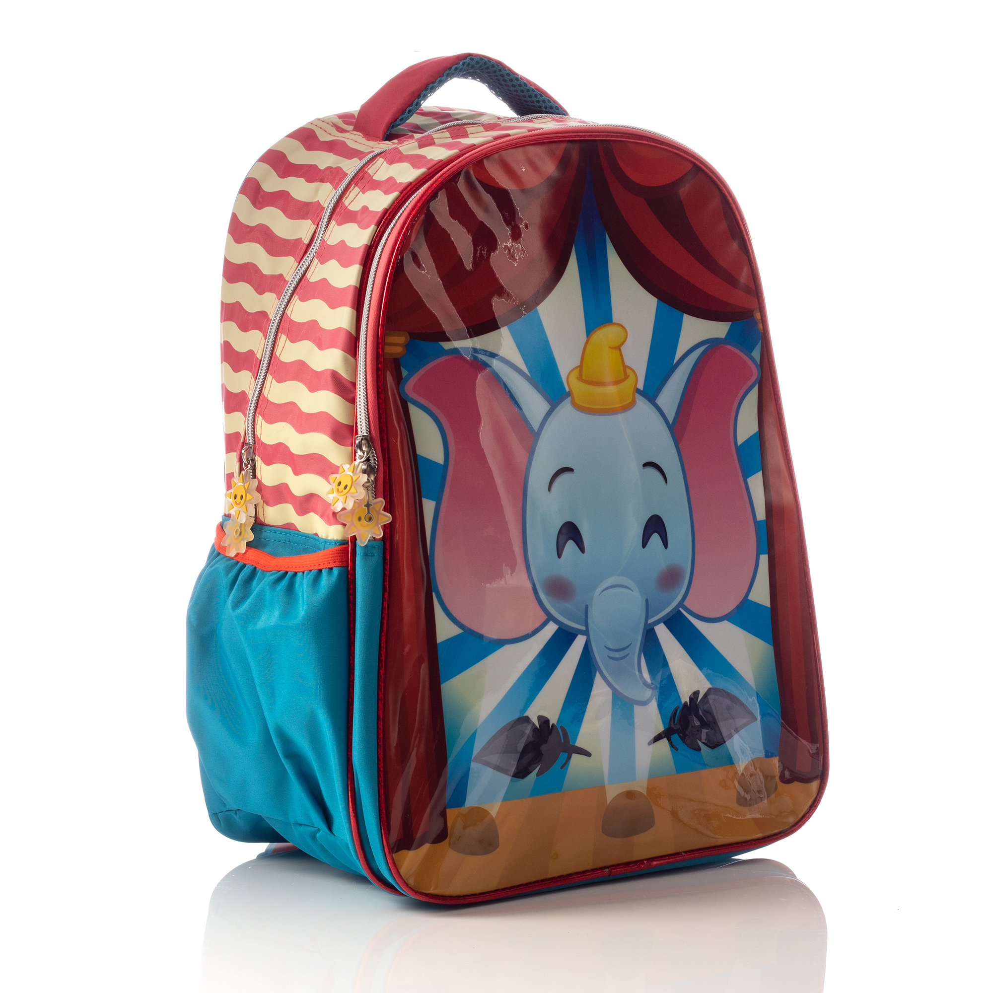 Foto 3 pulgar | Mochila Disney Dumbo Emoji Multicolor