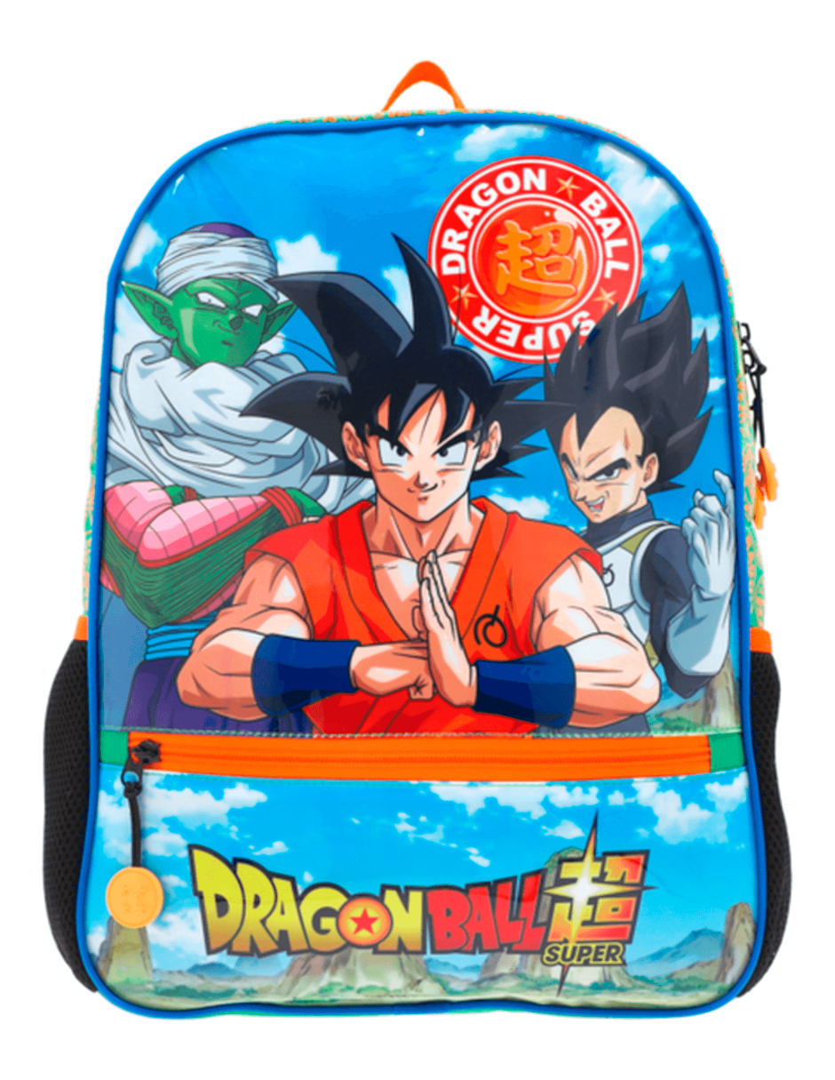 Foto 2 pulgar | Mochila Escolar Dragon Ball Super Goku Vegeta Piccolo Guerreros Z Dbs