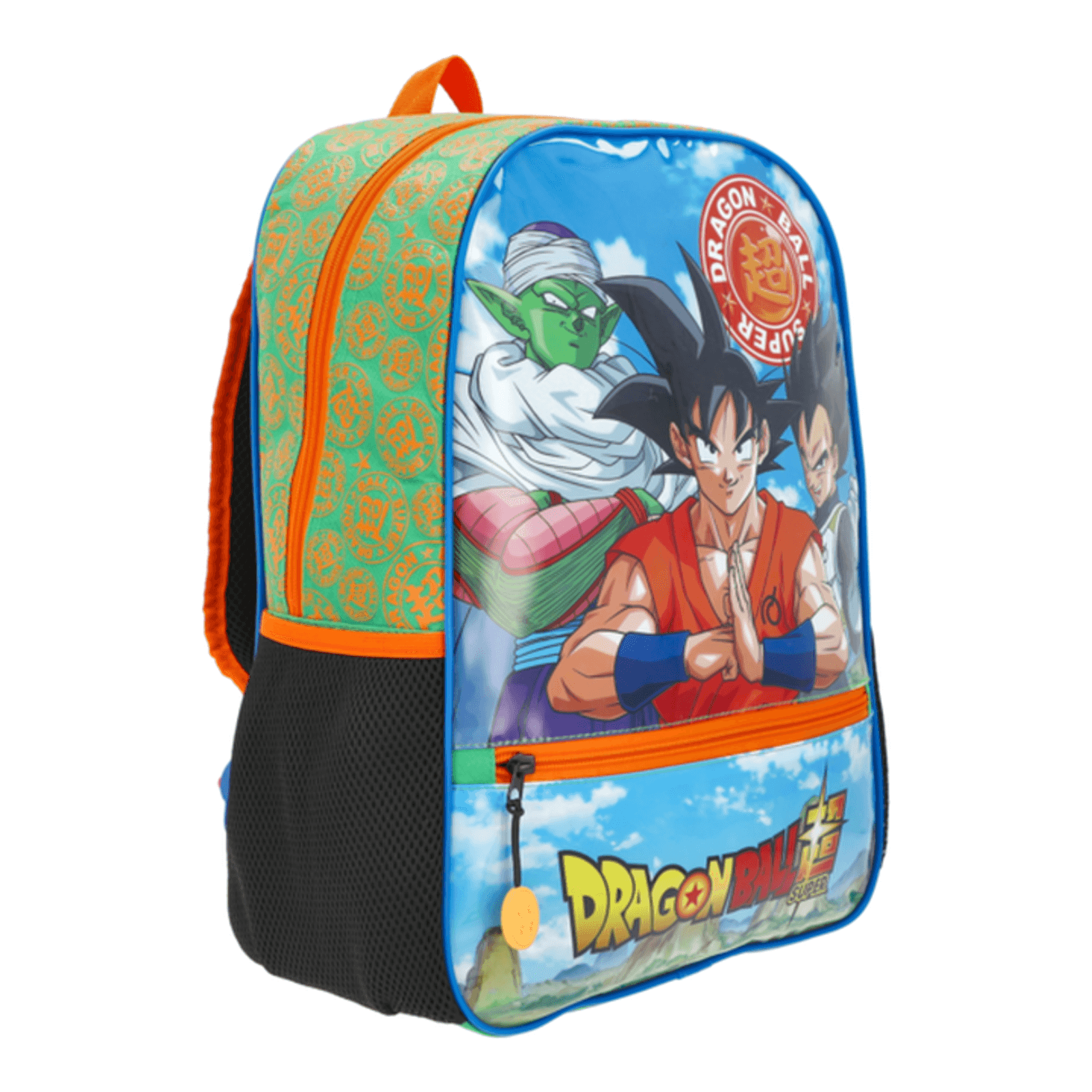 Foto 9 pulgar | Mochila Escolar Dragon Ball Super Goku Vegeta Piccolo Guerreros Z Dbs