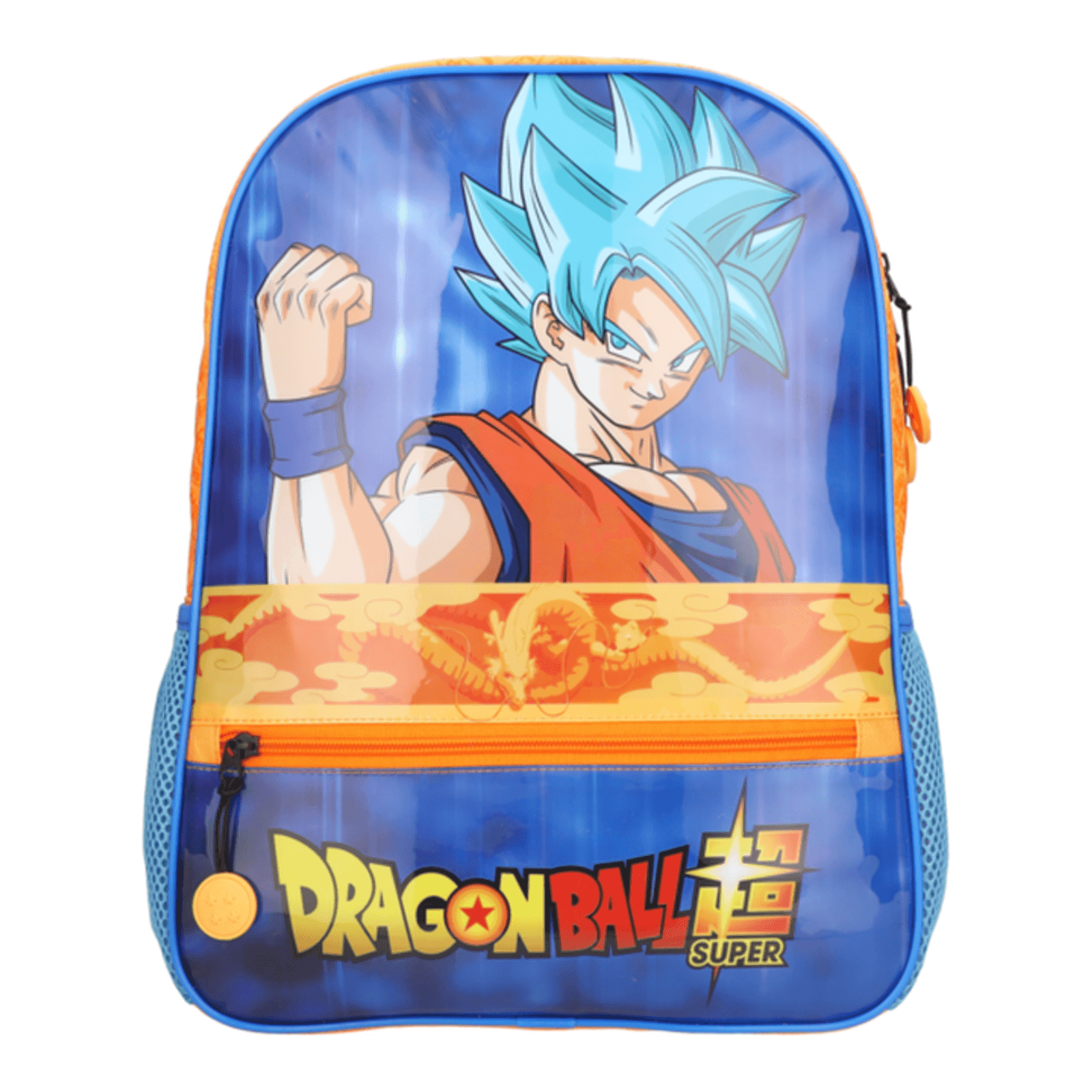 Foto 2 pulgar | Mochila Escolar Dragon Ball Super Goku Saiyajin Ssj Blue Dbs Backpack