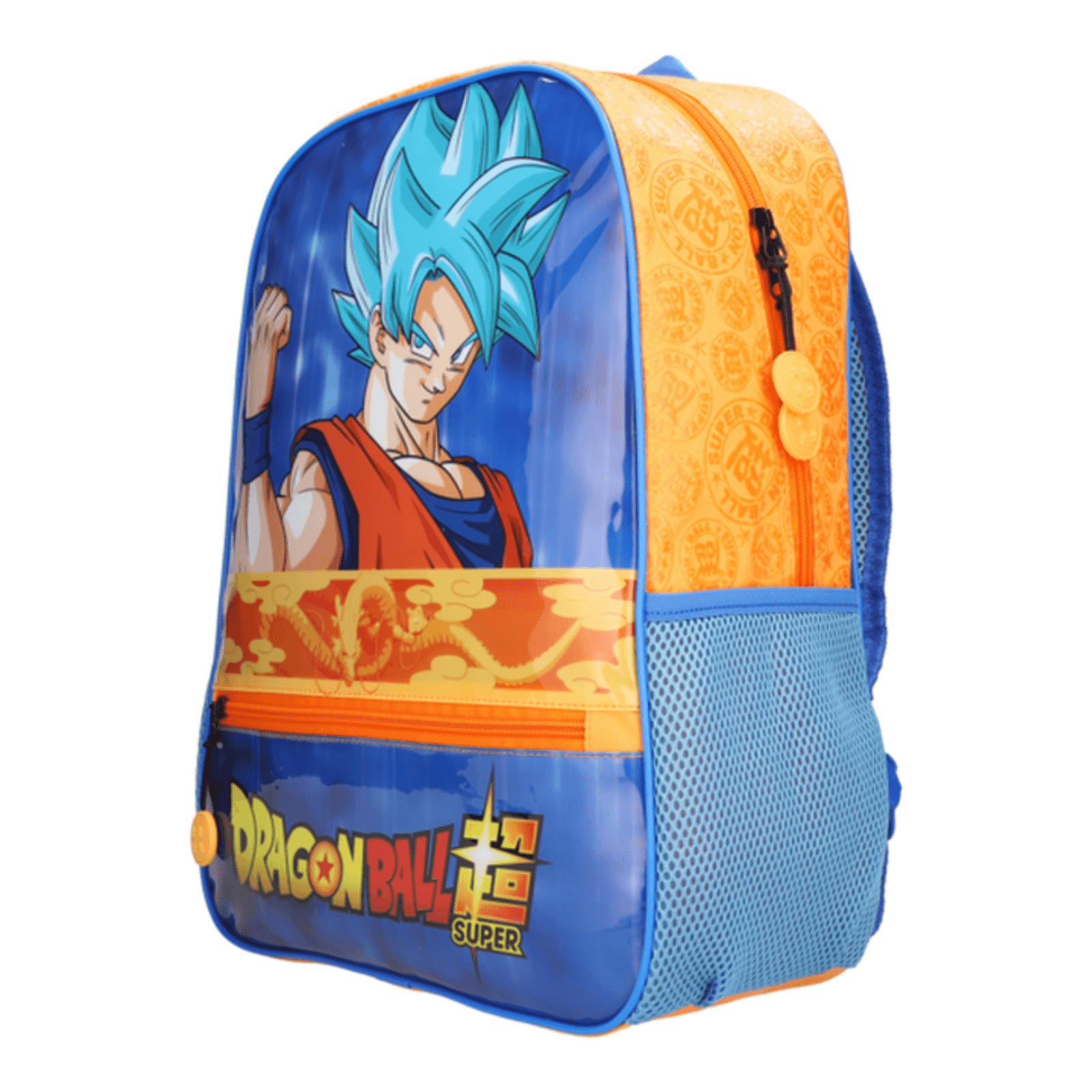 Foto 3 pulgar | Mochila Escolar Dragon Ball Super Goku Saiyajin Ssj Blue Dbs Backpack