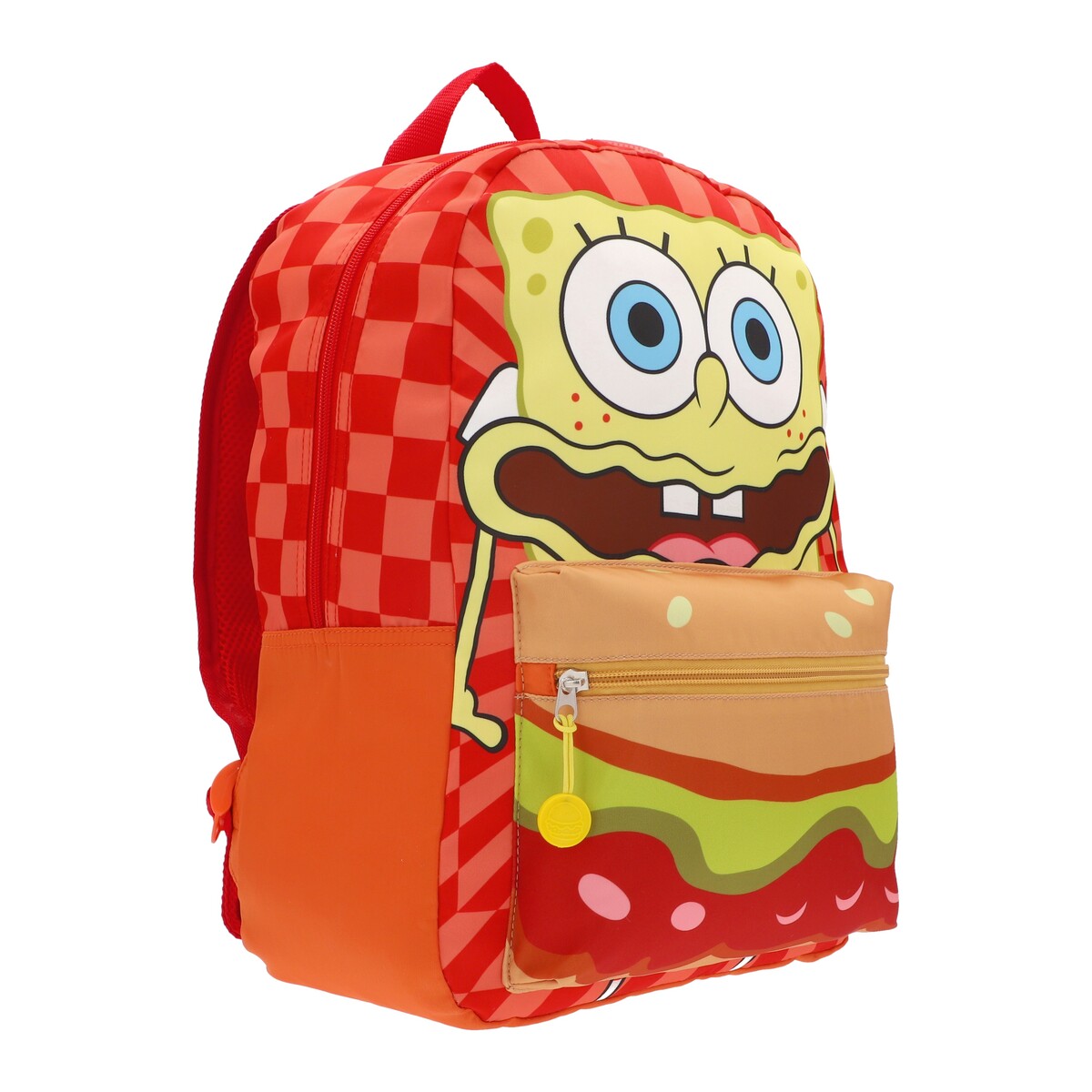 Foto 9 pulgar | Mochila Bob Esponja Hamburguesa Cangreburguer Backpack