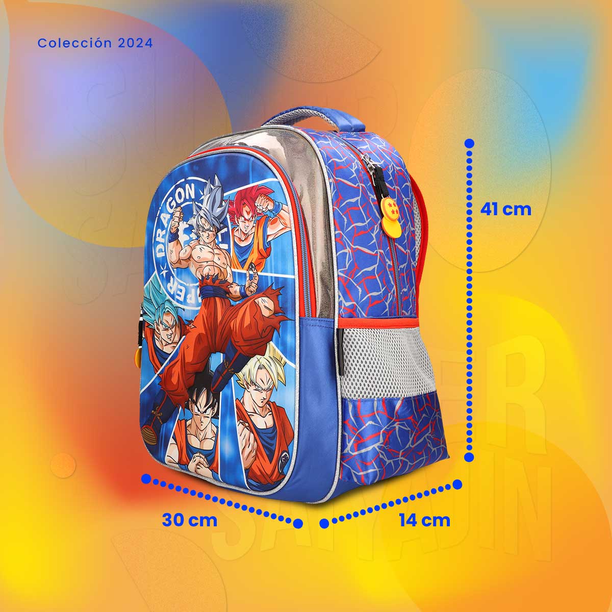 Foto 8 | Mochila Escolar Yadatex Dragon Ball Super Goku