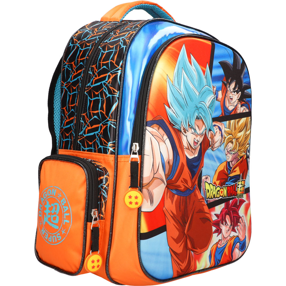 Foto 9 pulgar | Mochila Escolar Yadatex Dragon Ball Super Goku