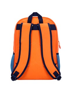 Foto 3 | Mochila Escolar Naruto Sasuke Sakura Equipo 7 Naranja Original