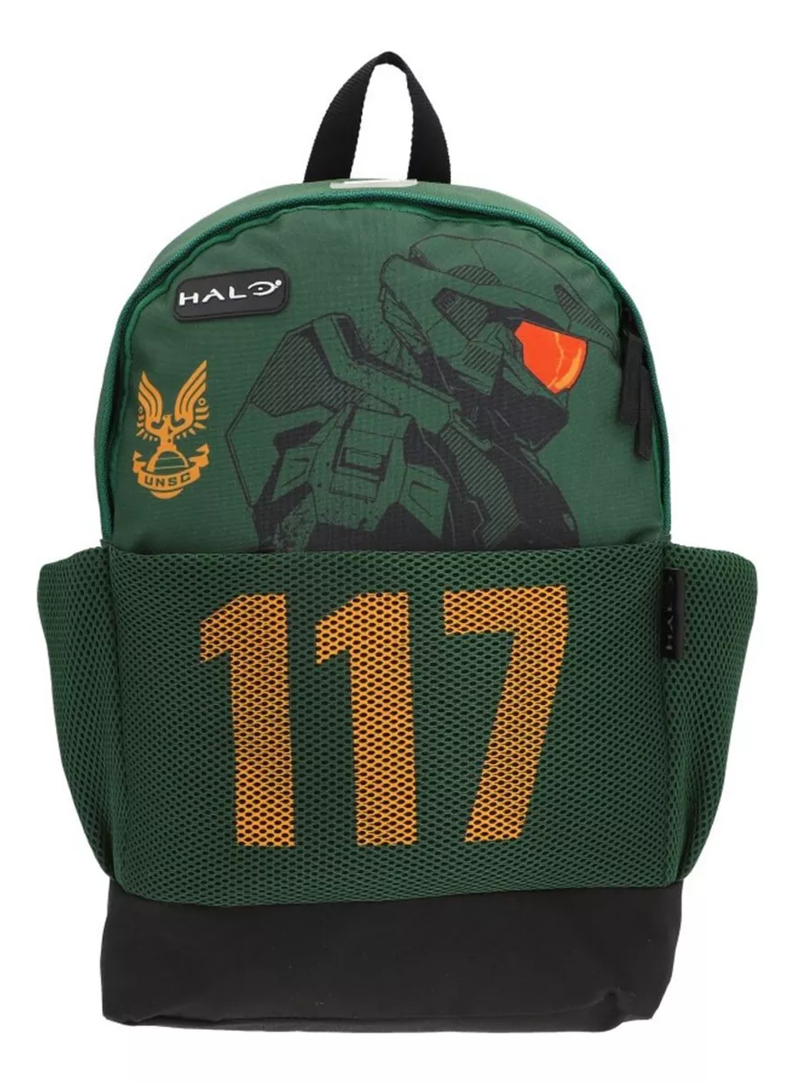 Foto 2 pulgar | Mochila Escolar Halo John-117 Edicion Especial Backpack