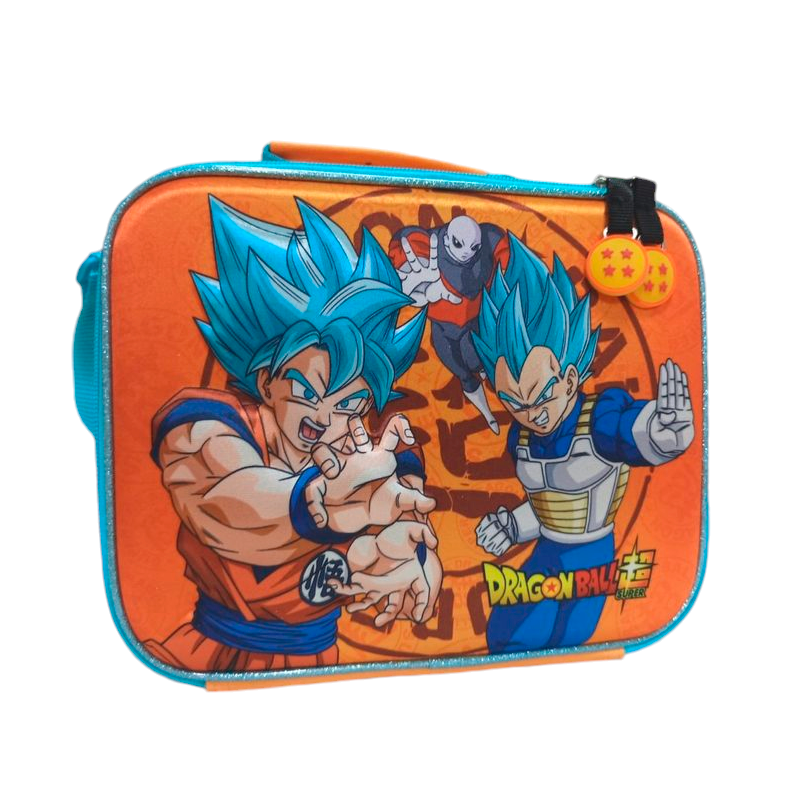 Foto 4 pulgar | Set Mochila Lonchera Lapicera Dragon Ball Goku Vegeta Jiren