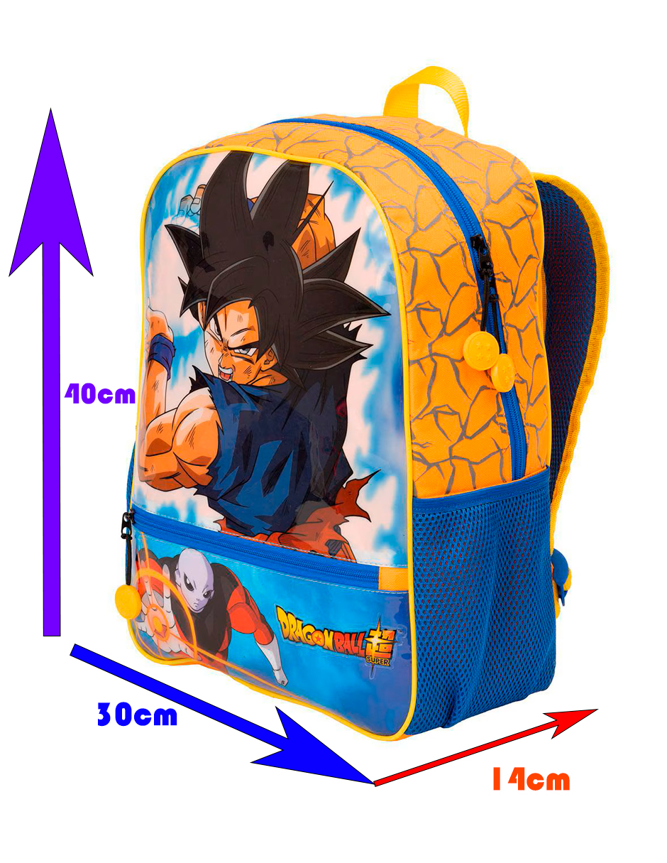 Foto 5 pulgar | Mochila Escolar Yadatex Dragon Ball Super Batalla Goku