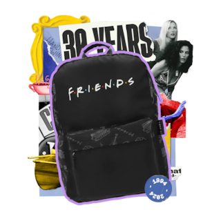 Foto 2 | Mochila Escolar Yadatex Friends Serie Negra